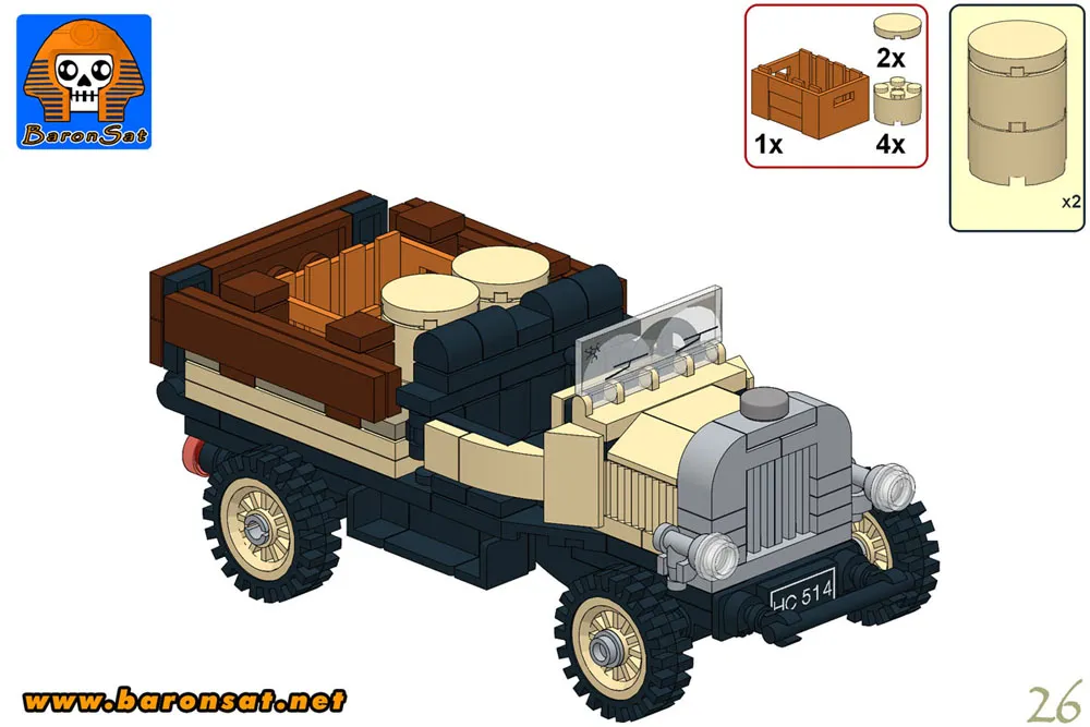 Adventurers Lego Moc Johnny Car Sample Lego moc Johnny's Car Truck Instructions Sample